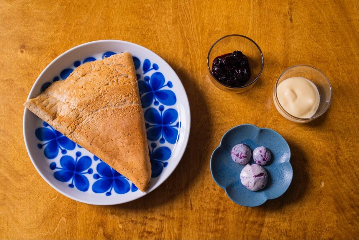 ムスティカクッコ風クレープ